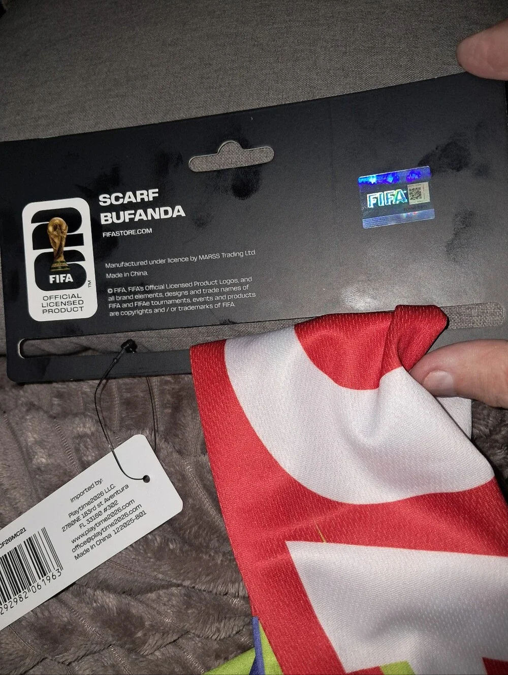 Men's FIFA Scarf